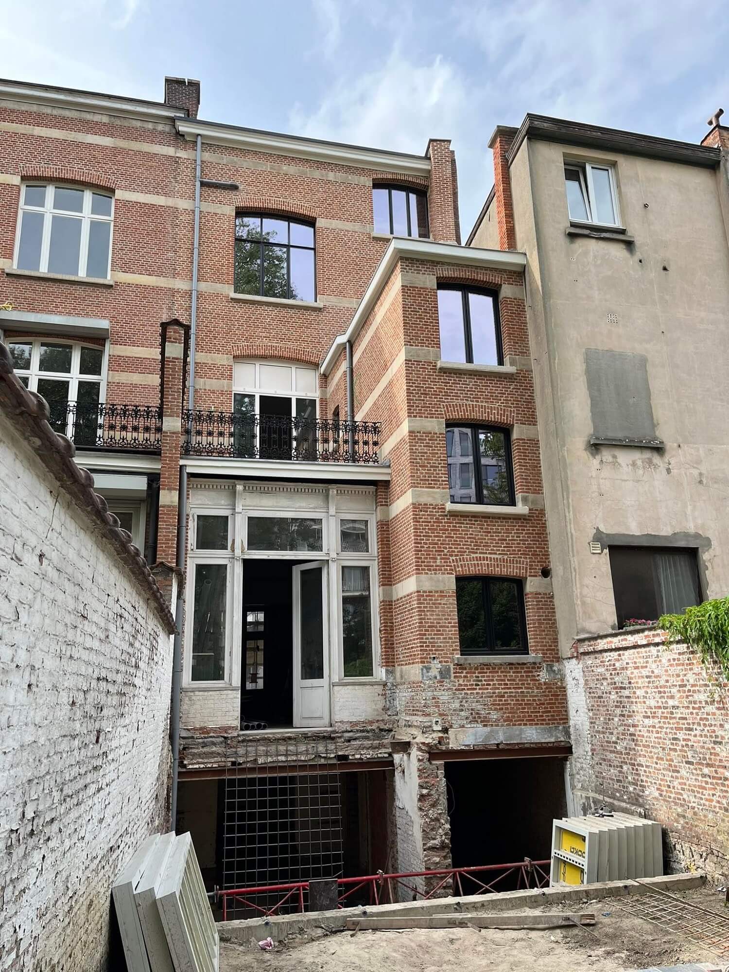 Schitterende meesterwoning Antwerpen in volle restauratie